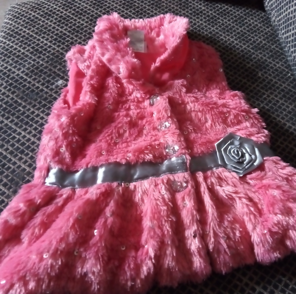 Little lass 12 month girl vest
